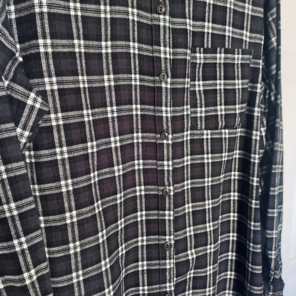 UNIVERSAL THREAD NWT FLANNEL BLOUSE LARGE - Picture 11 of 15
